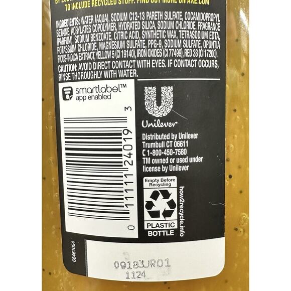 AXE Snake Peel 2-in-1 Exfoliating Body and Face Wash - 16 fl oz (473 ml) - Picture 5 of 9